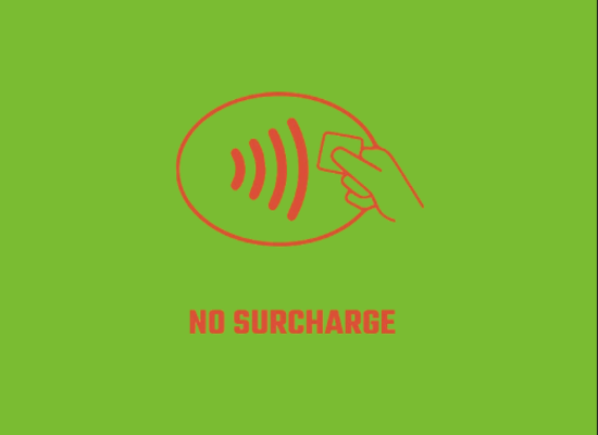 Good News: No more credit card fees